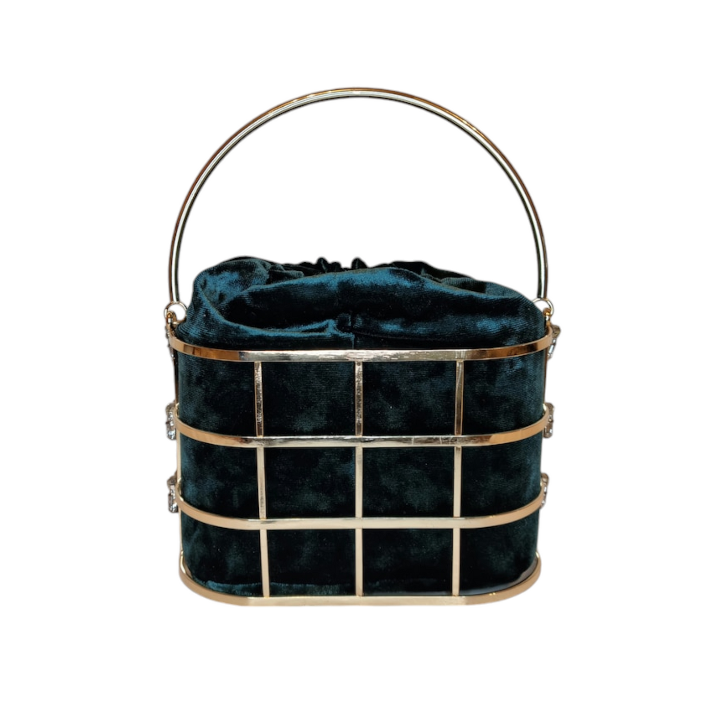Stunning Cage Clutch Bag - Fashion Vogue