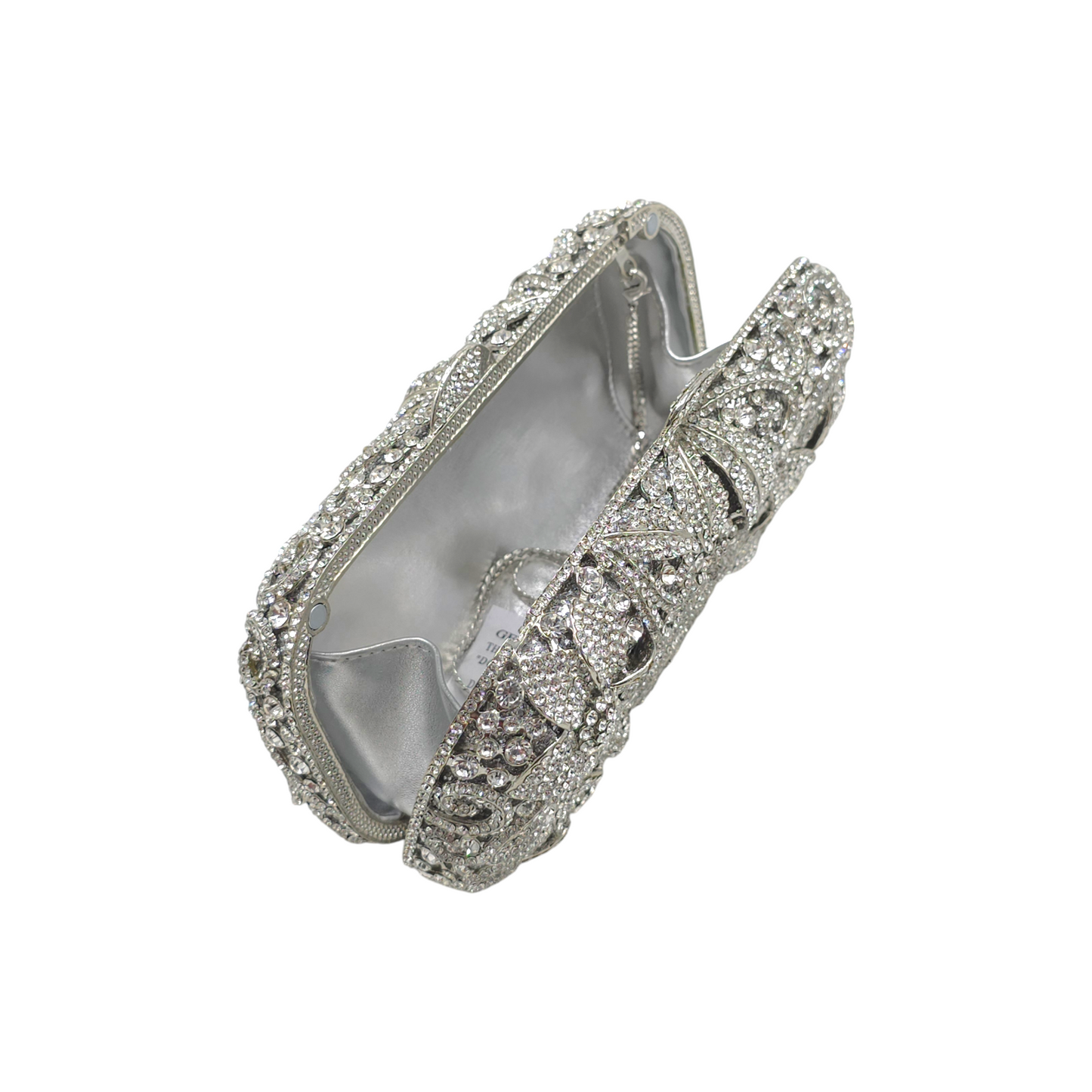 Elegant Floral Bridal Clutch - Fashion Vogue