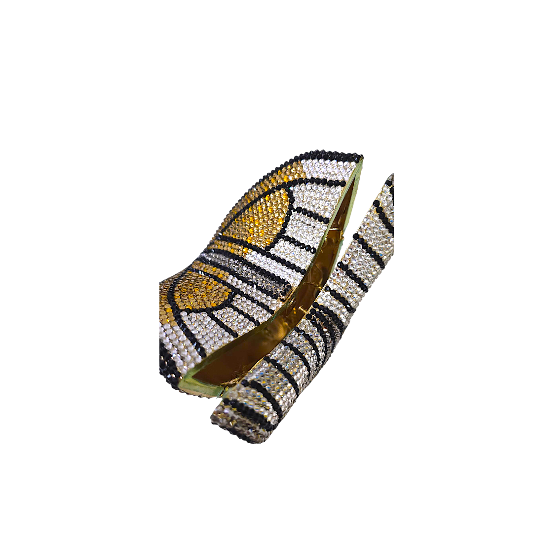 The Gilded Monarch Clutch - Fashion Vogue