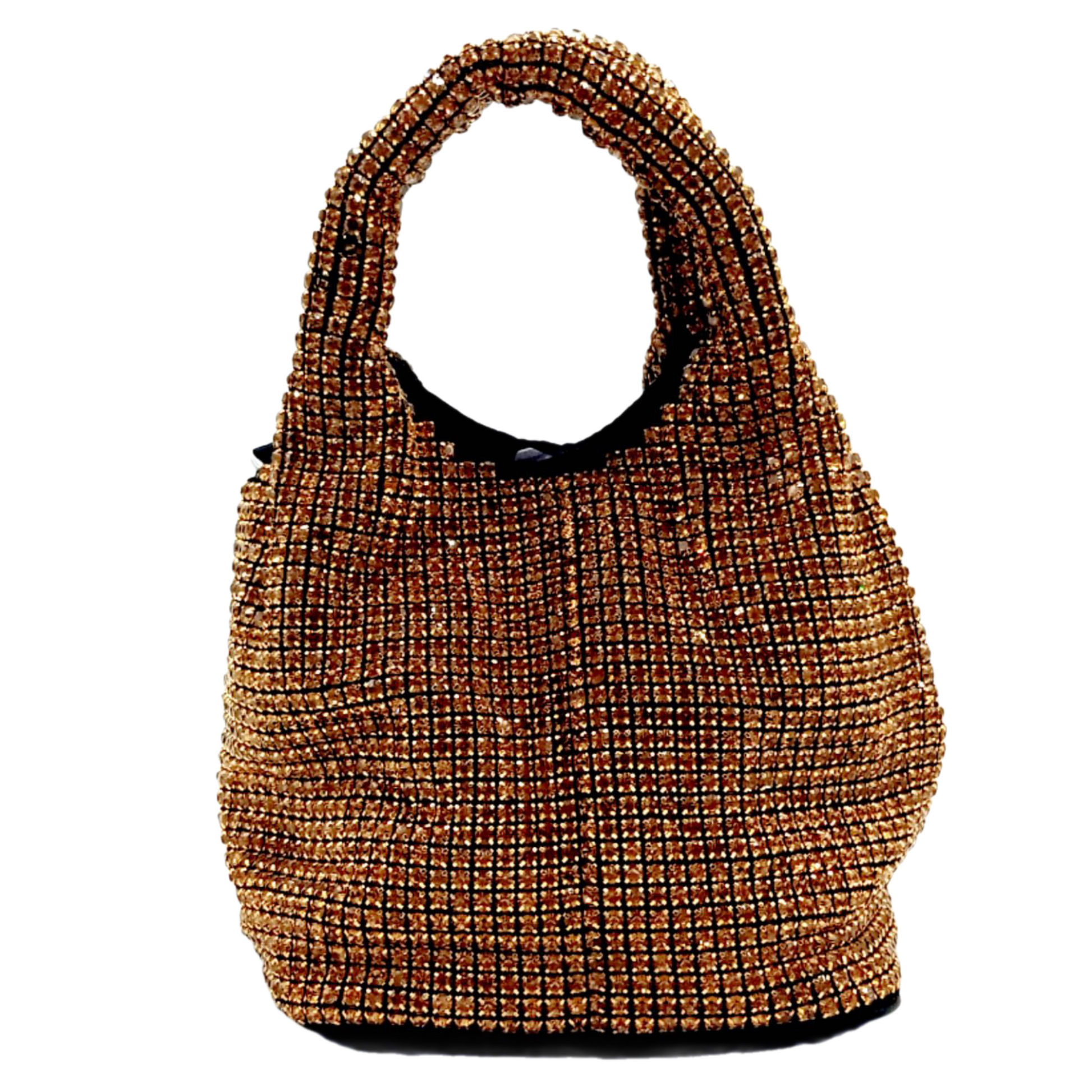 Elegant Bling Basket Handbag - Fashion Vogue 