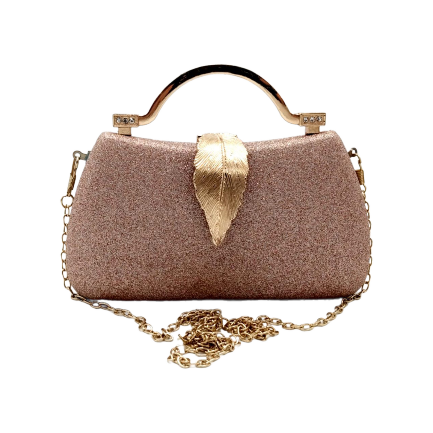 Classic Evergreen Leaf Clutch - Fashion Vogue 