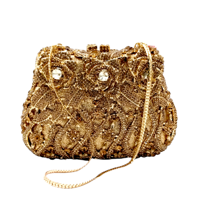 Bridal Flower Clutch - Fashion Vogue 