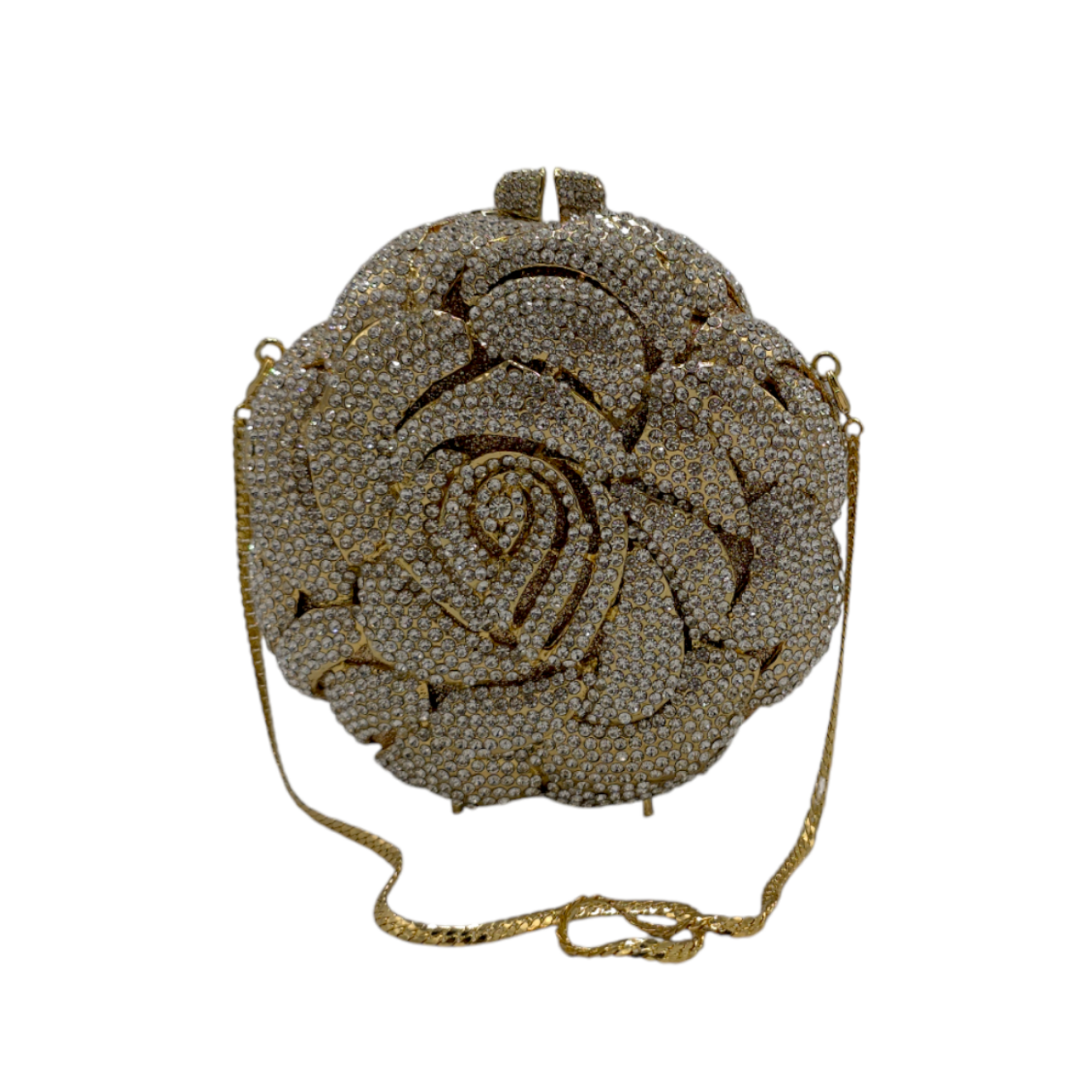 Exquisite Round Flower Clutch - Fashion Vogue 
