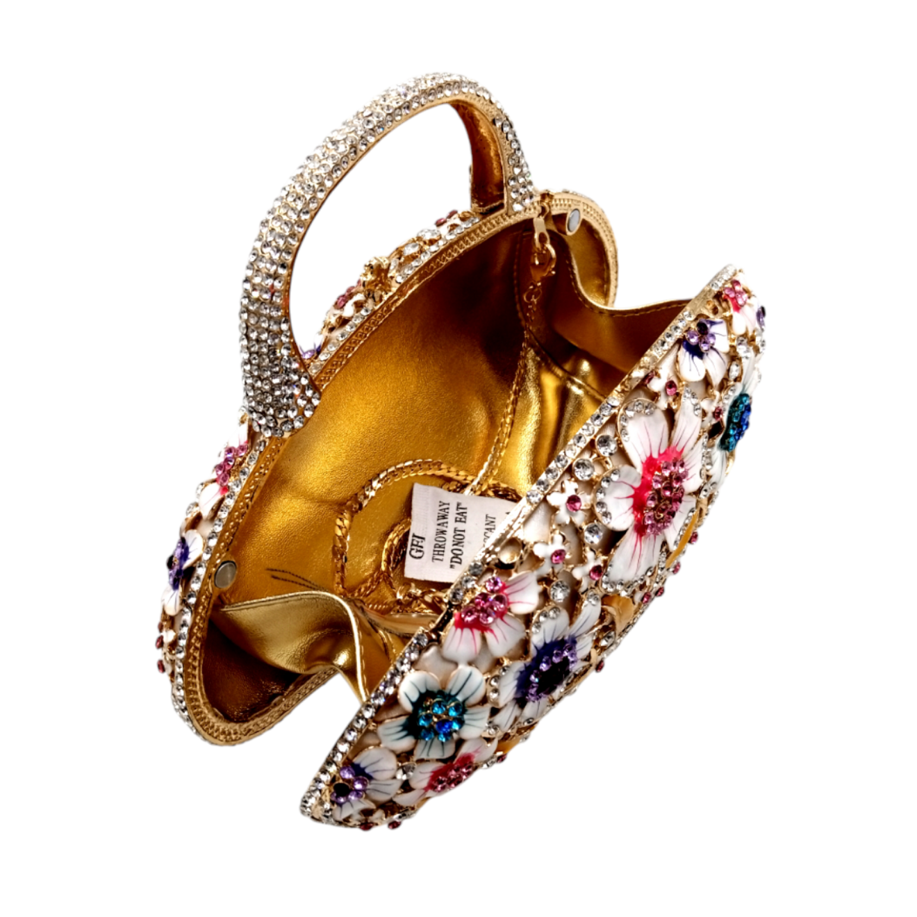 Stylish Flower Basket Clutch - Fashion Vogue 