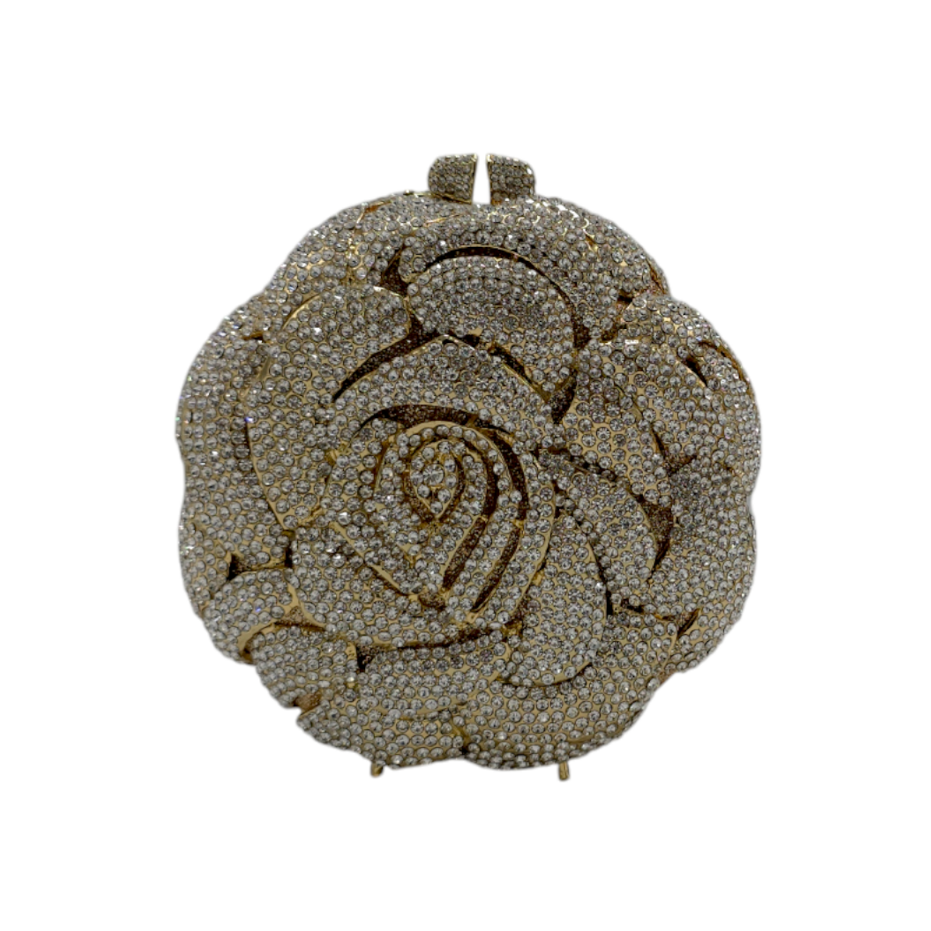 Exquisite Round Flower Clutch - Fashion Vogue 