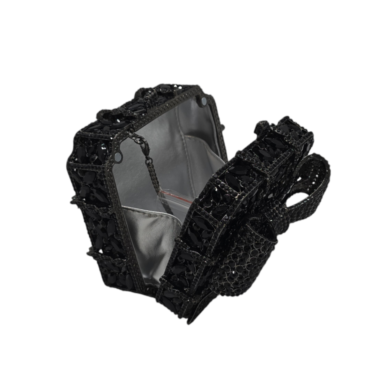Bow Styled Box Clutch - Fashion Vogue 