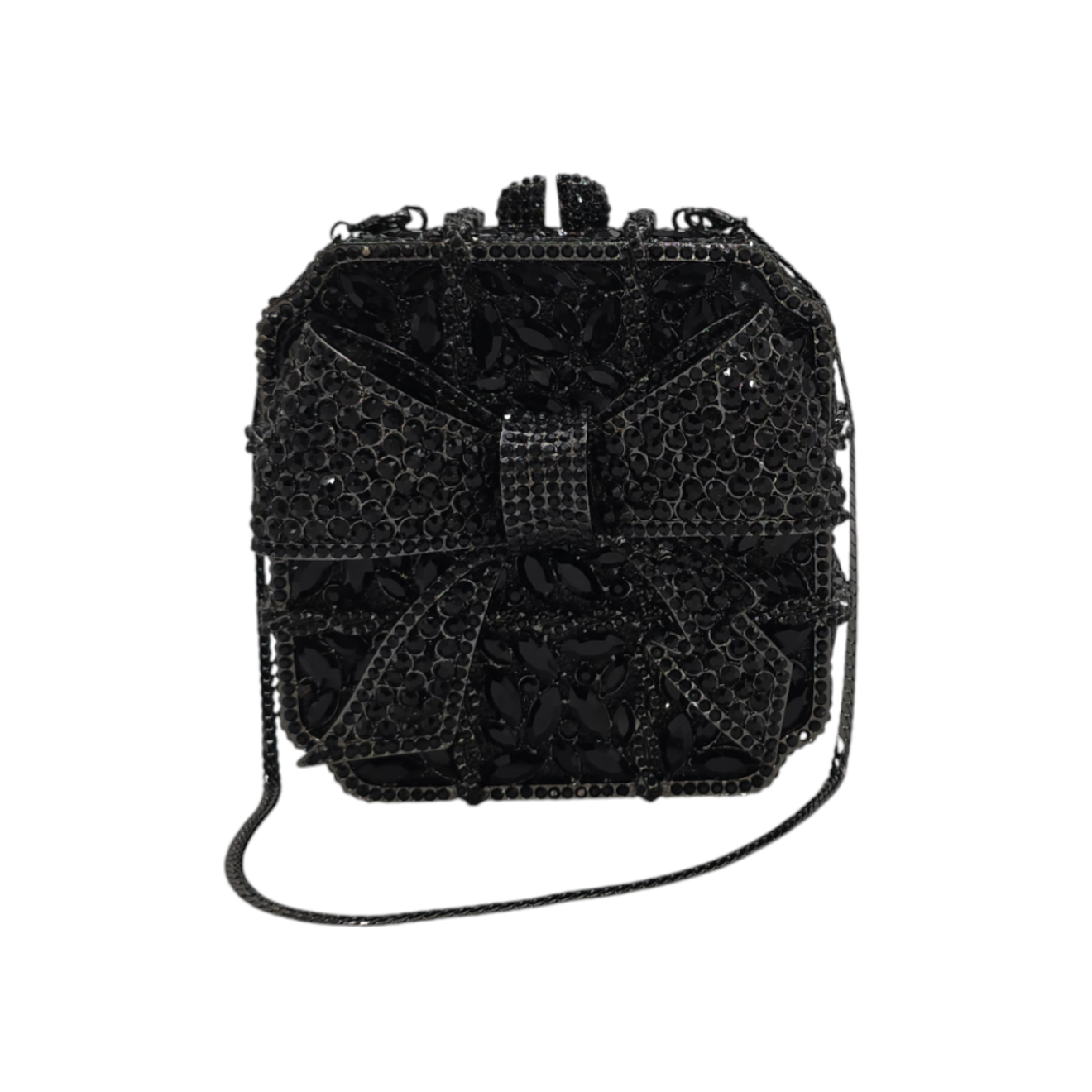 Bow Styled Box Clutch - Fashion Vogue 
