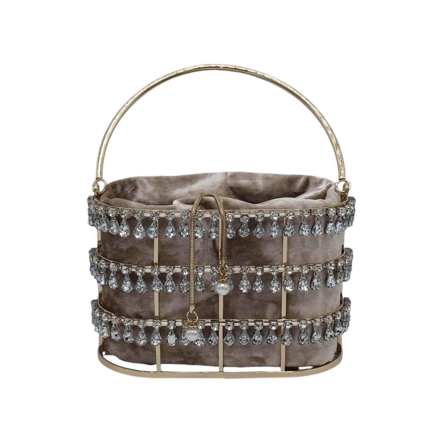 Stunning Cage Clutch Bag - Fashion Vogue 