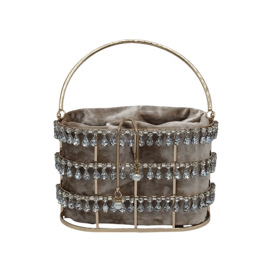 Stunning Cage Clutch Bag - Fashion Vogue 
