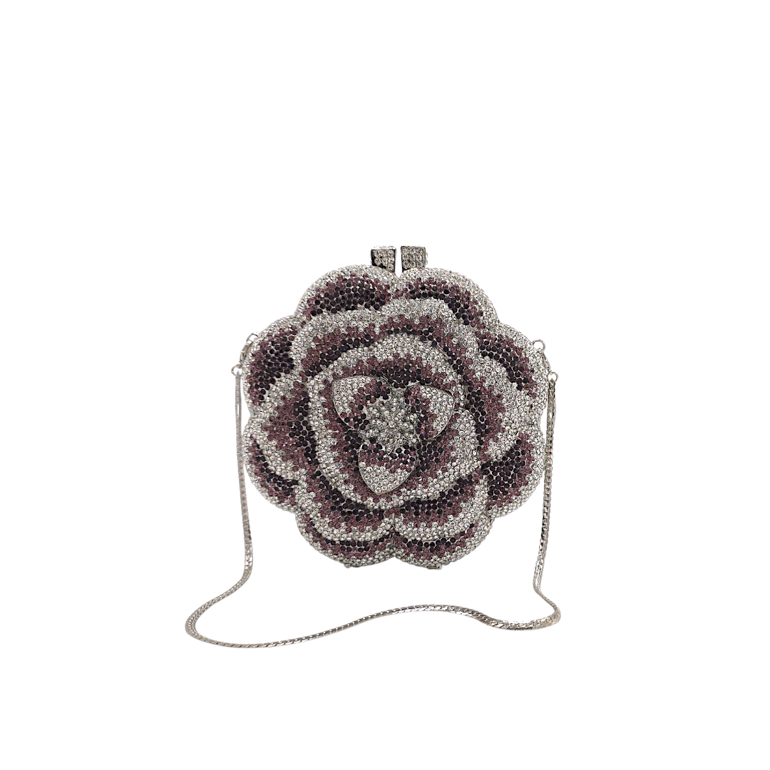 Mesmerising Flower Clutch -1388 - Fashion Vogue 