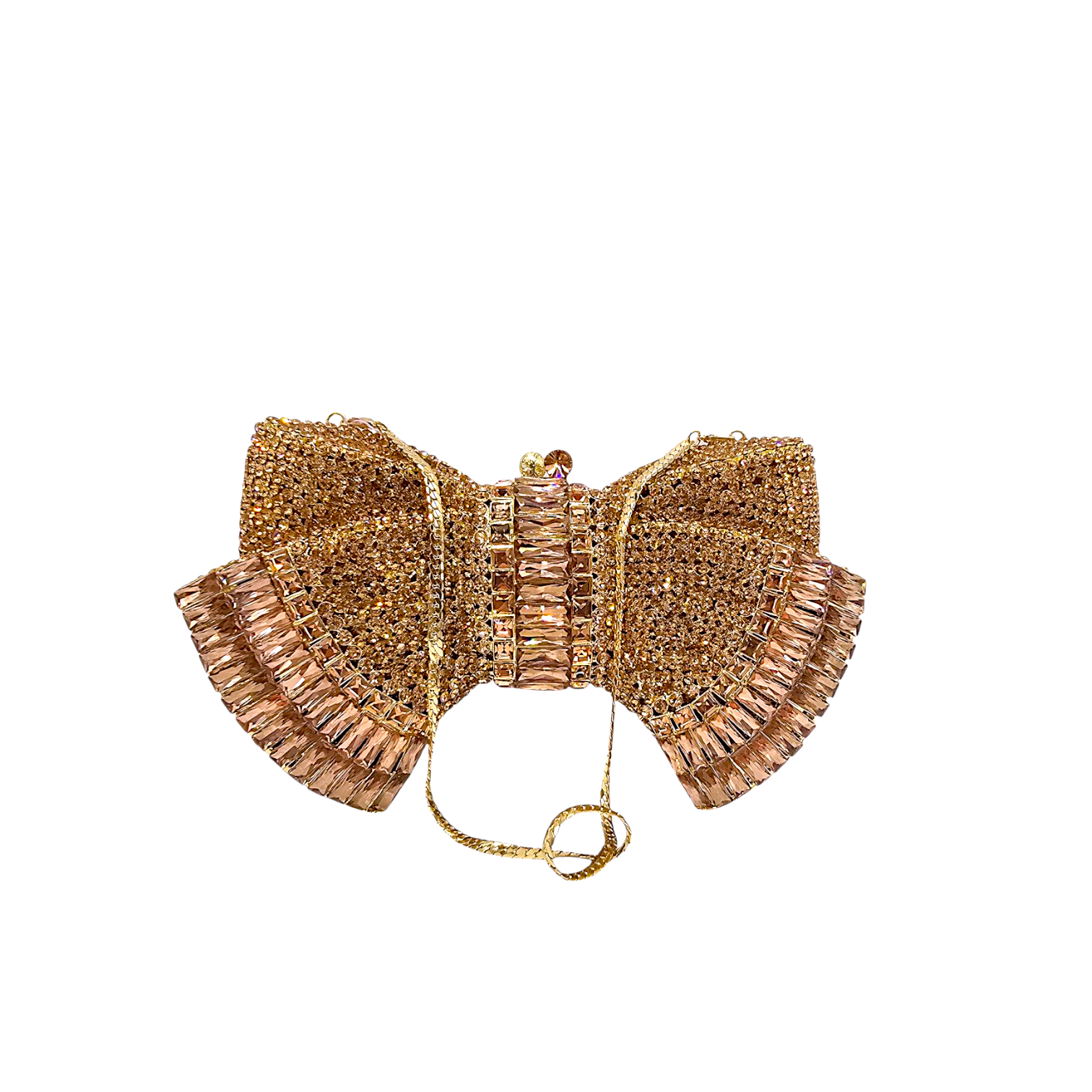 Crystal Bow Clutch -1899 - Fashion Vogue 