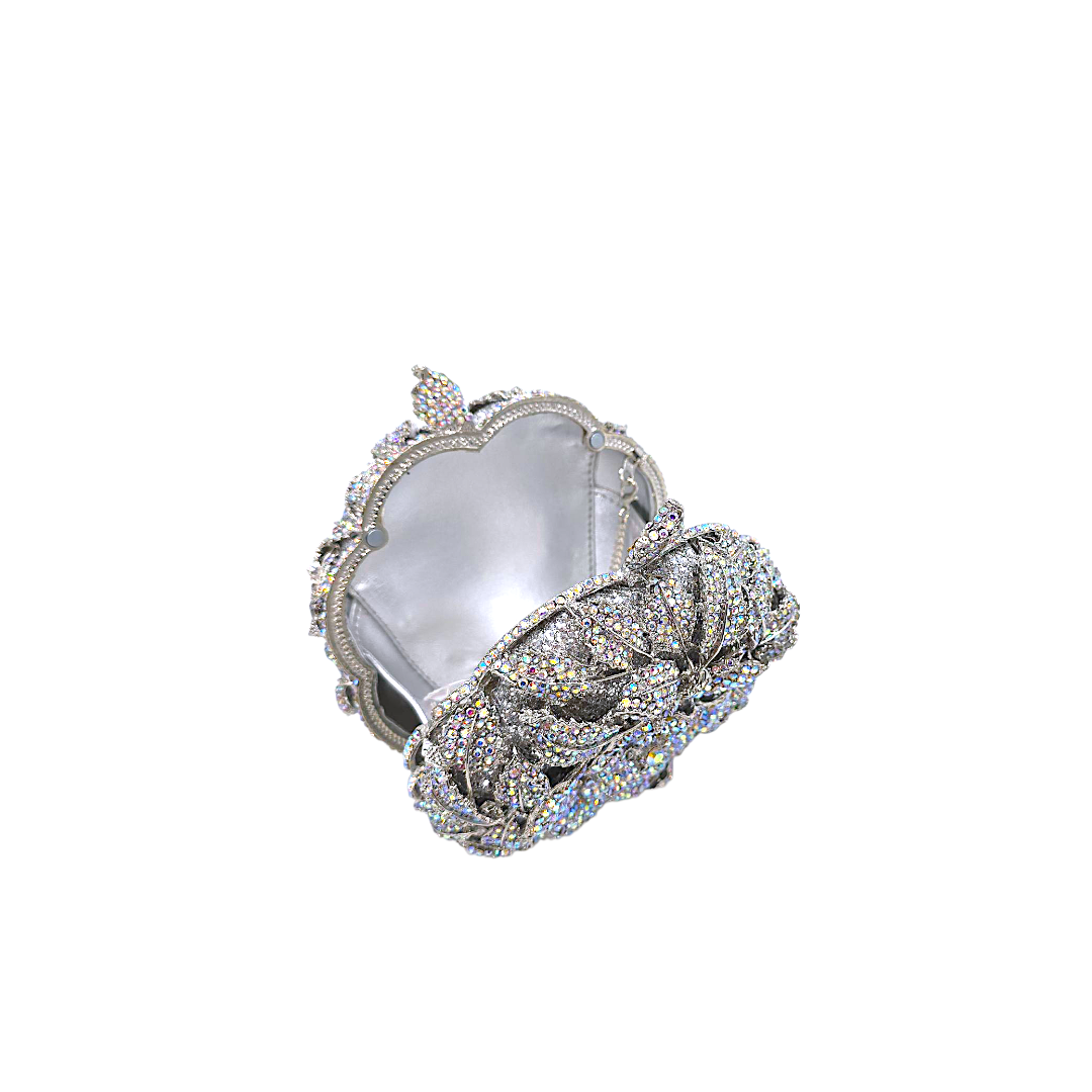 Dazzling Flower Clutch - Fashion Vogue 