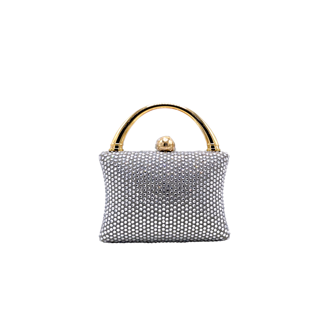 Mini Rhinestone Clutch - Fashion Vogue 