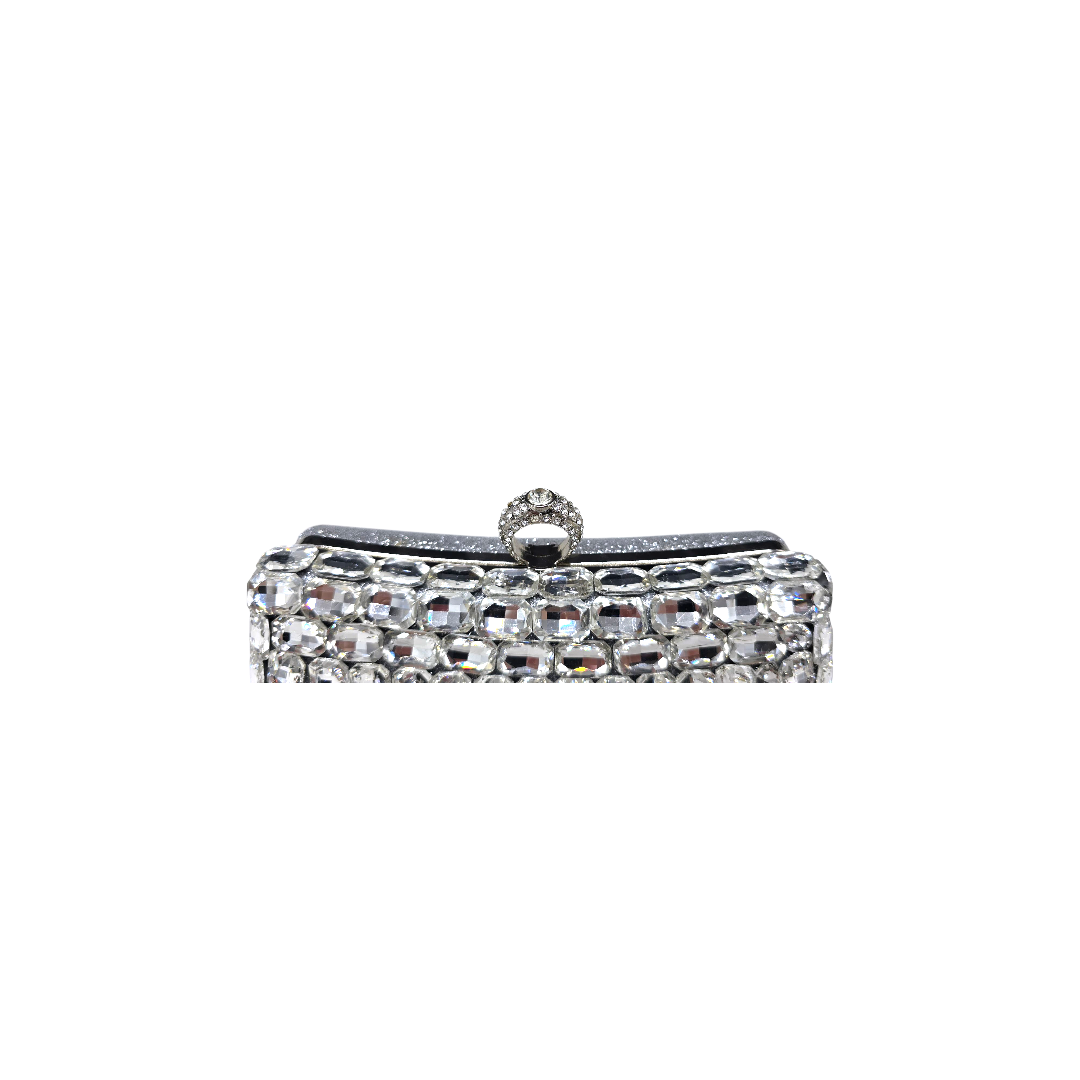 Stylish Stone Clutch - 03954-4 - Fashion Vogue 