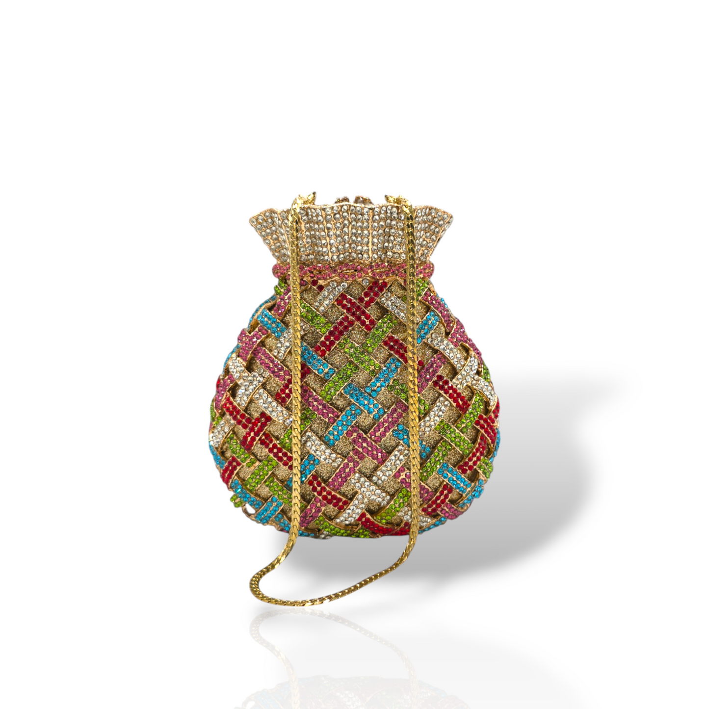 Shinny Beautiful Bridal Clutch - Fashion Vogue 