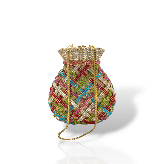 Shinny Beautiful Bridal Clutch - Fashion Vogue 