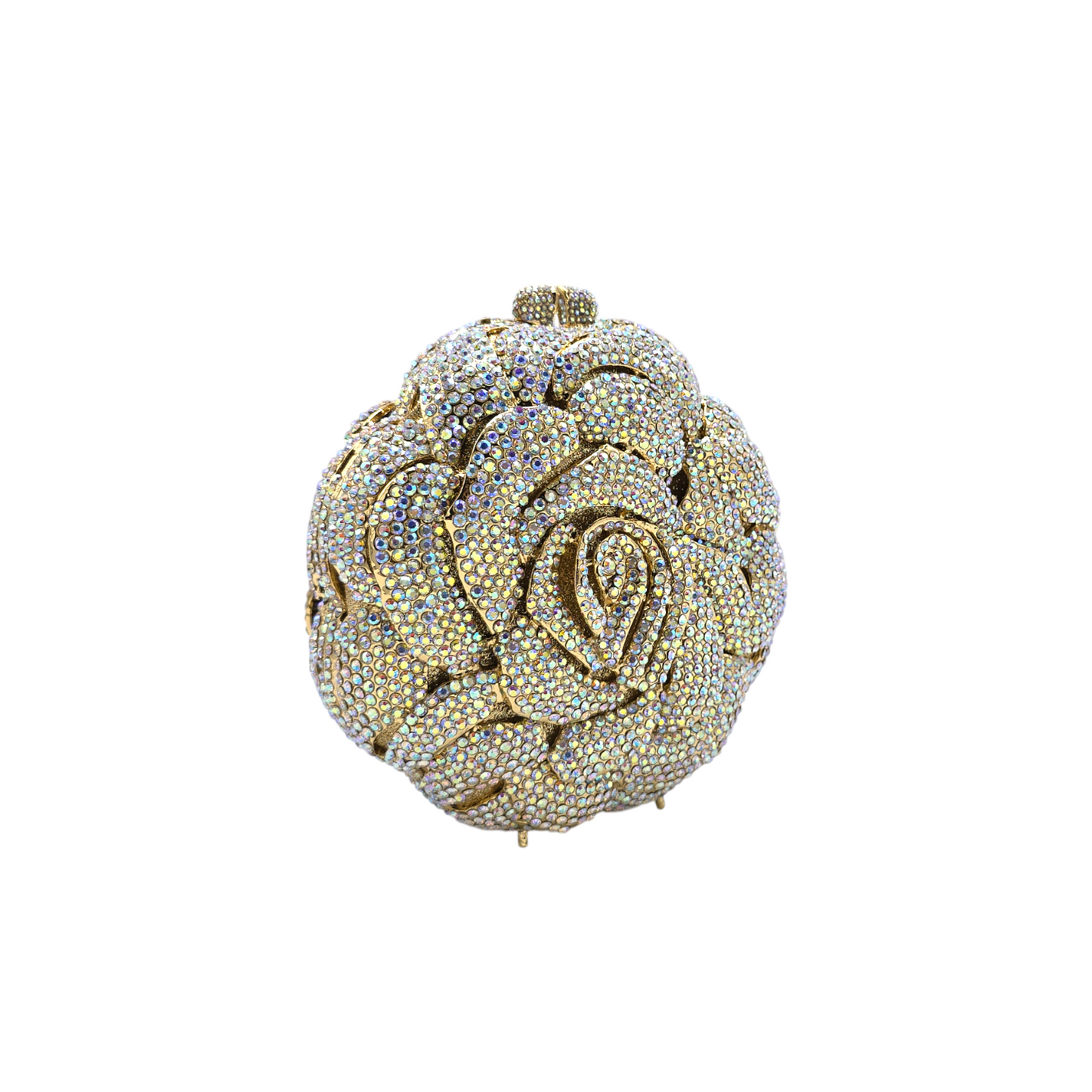 Exquisite Round Flower Clutch - Fashion Vogue 