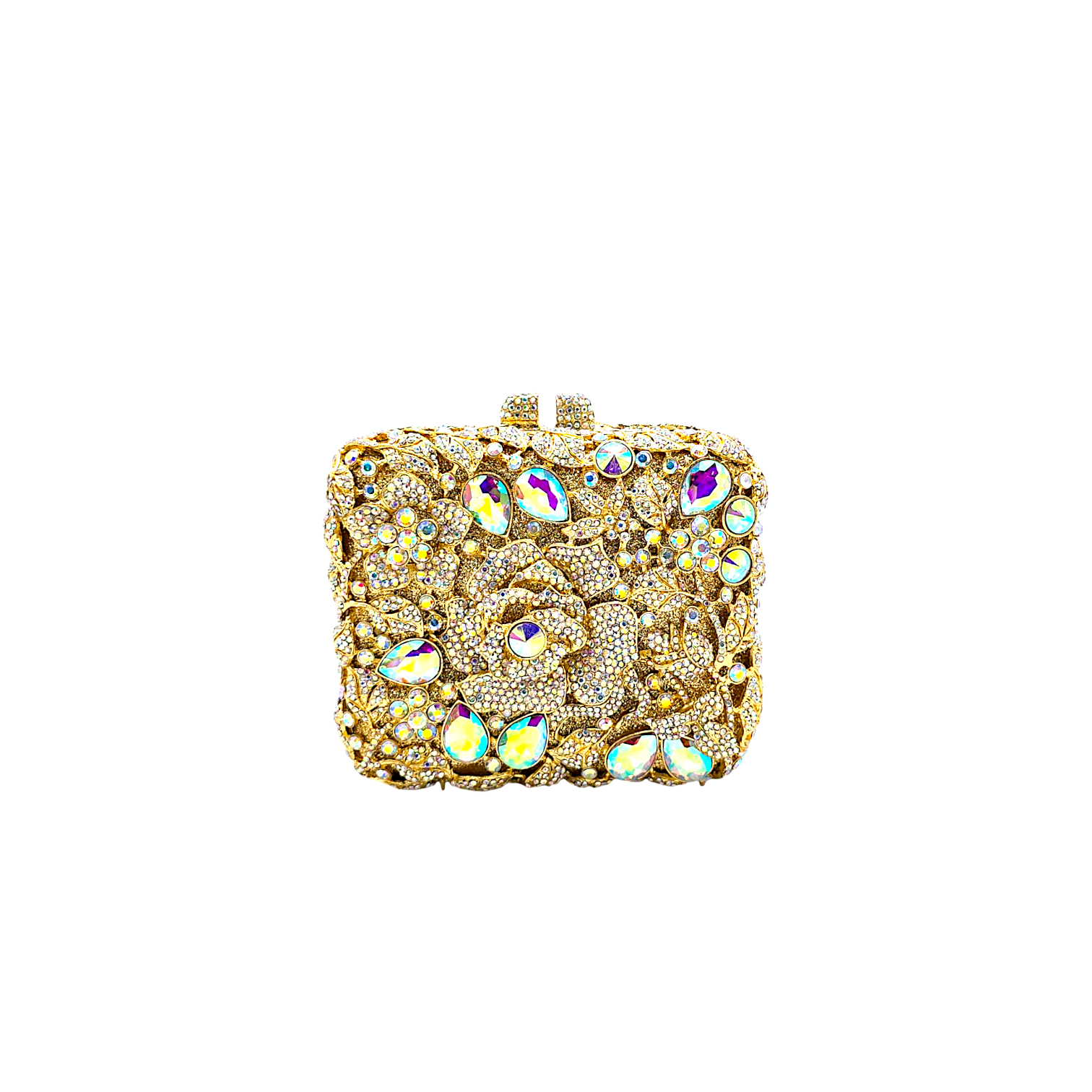 Square shape Rose Flower Clutch - 1963 - Fashion Vogue 