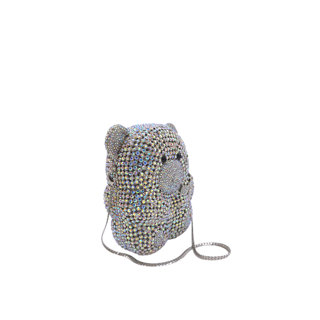 Luxury Teddy Bear Clutch - Fashion Vogue 