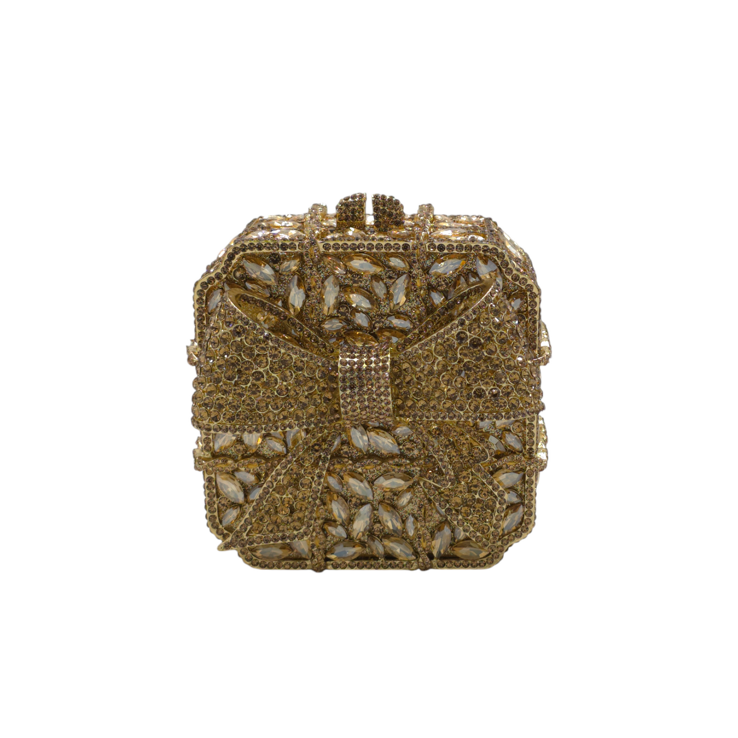 Bow Styled Box Clutch - Fashion Vogue 