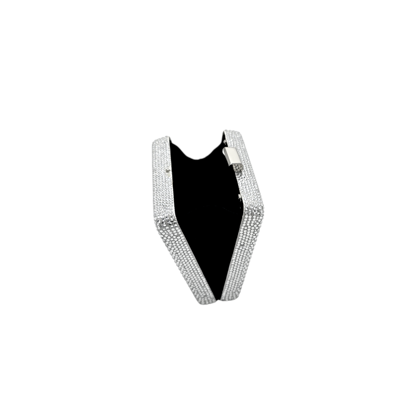 Square Mini Crystal Clutch - Fashion Vogue 