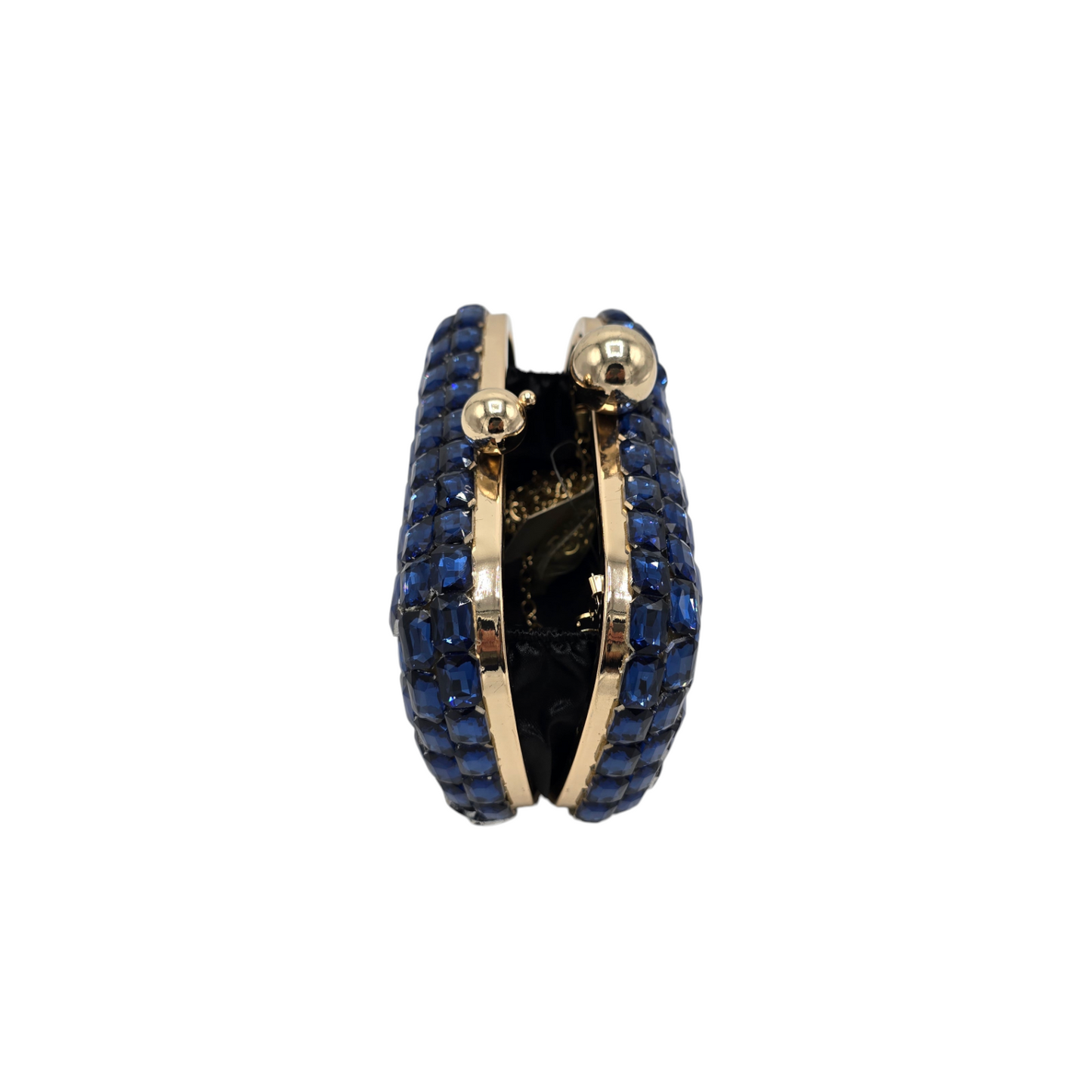 Blue Glass Stone Clutch - Fashion Vogue 