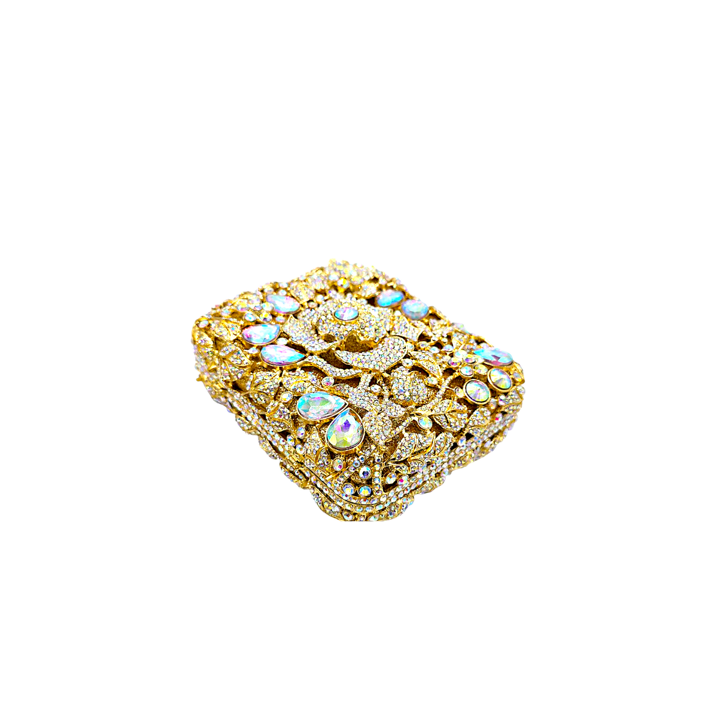 Square shape Rose Flower Clutch - 1963 - Fashion Vogue 