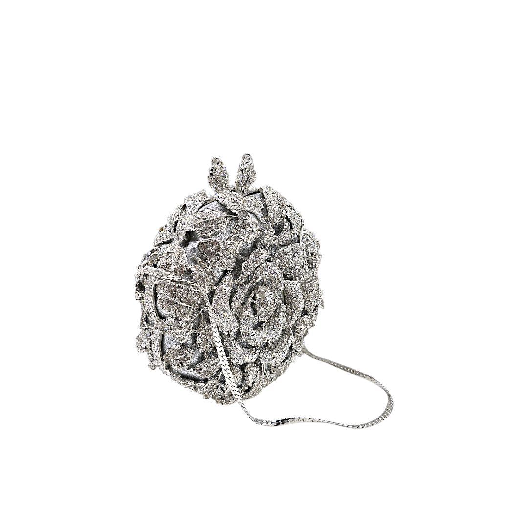 Dazzling Flower Clutch - 3003 - Fashion Vogue 