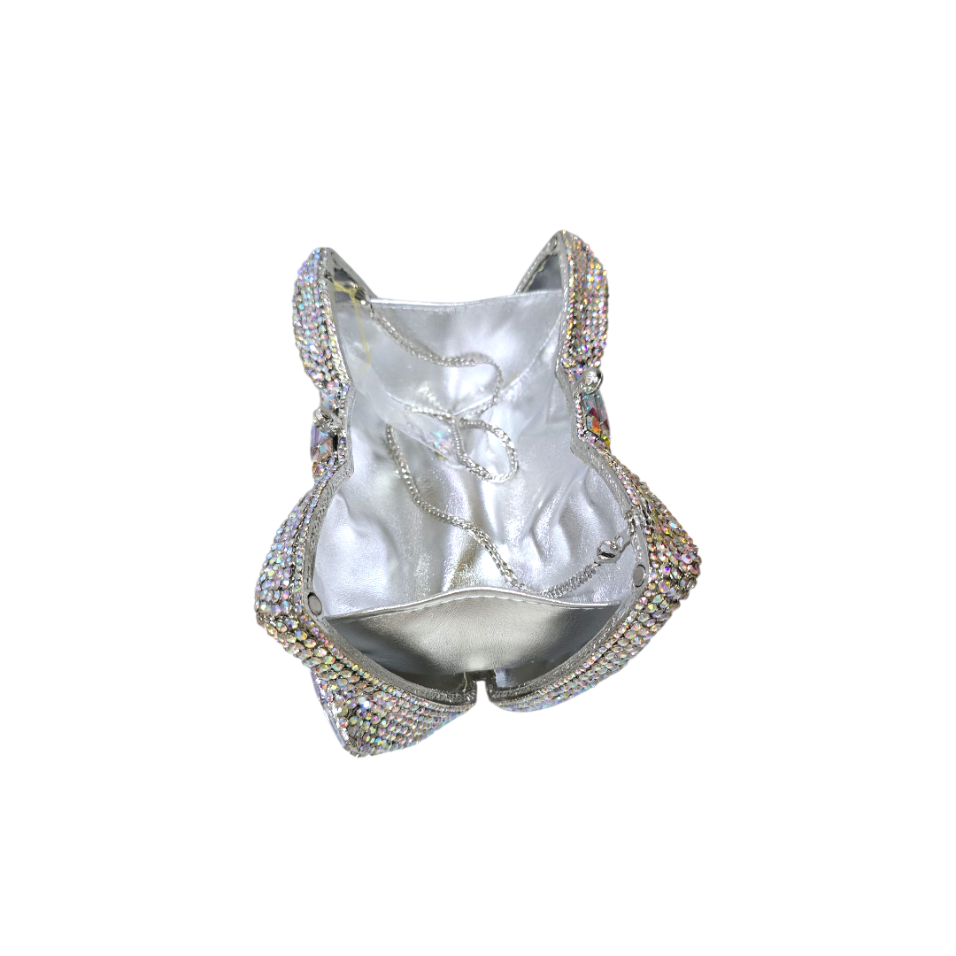 Crystal Bow Clutch -1899 - Fashion Vogue 