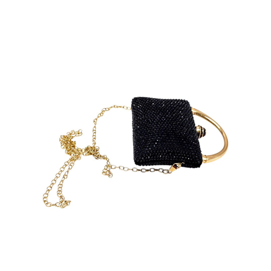 Mini Rhinestone Clutch - Fashion Vogue 