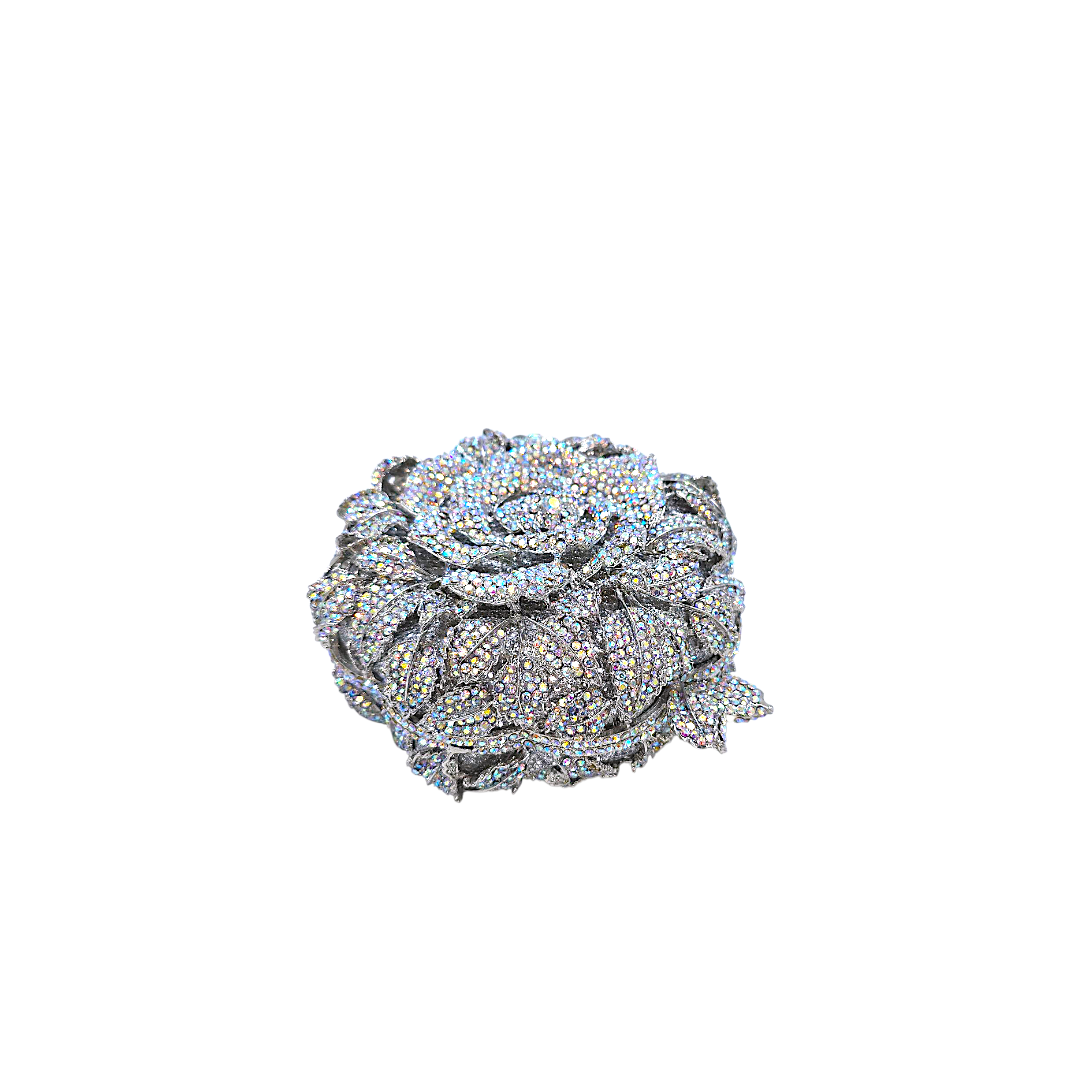 Dazzling Flower Clutch - Fashion Vogue 