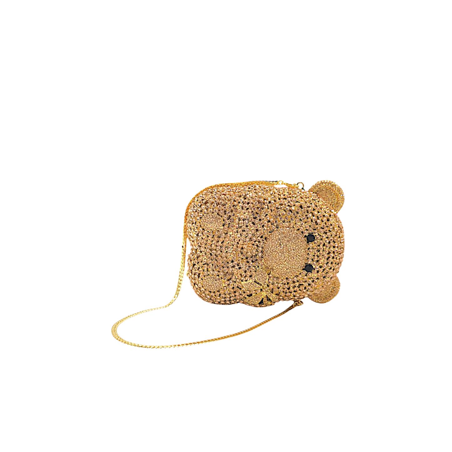 Luxury Teddy Bear Clutch - Fashion Vogue 