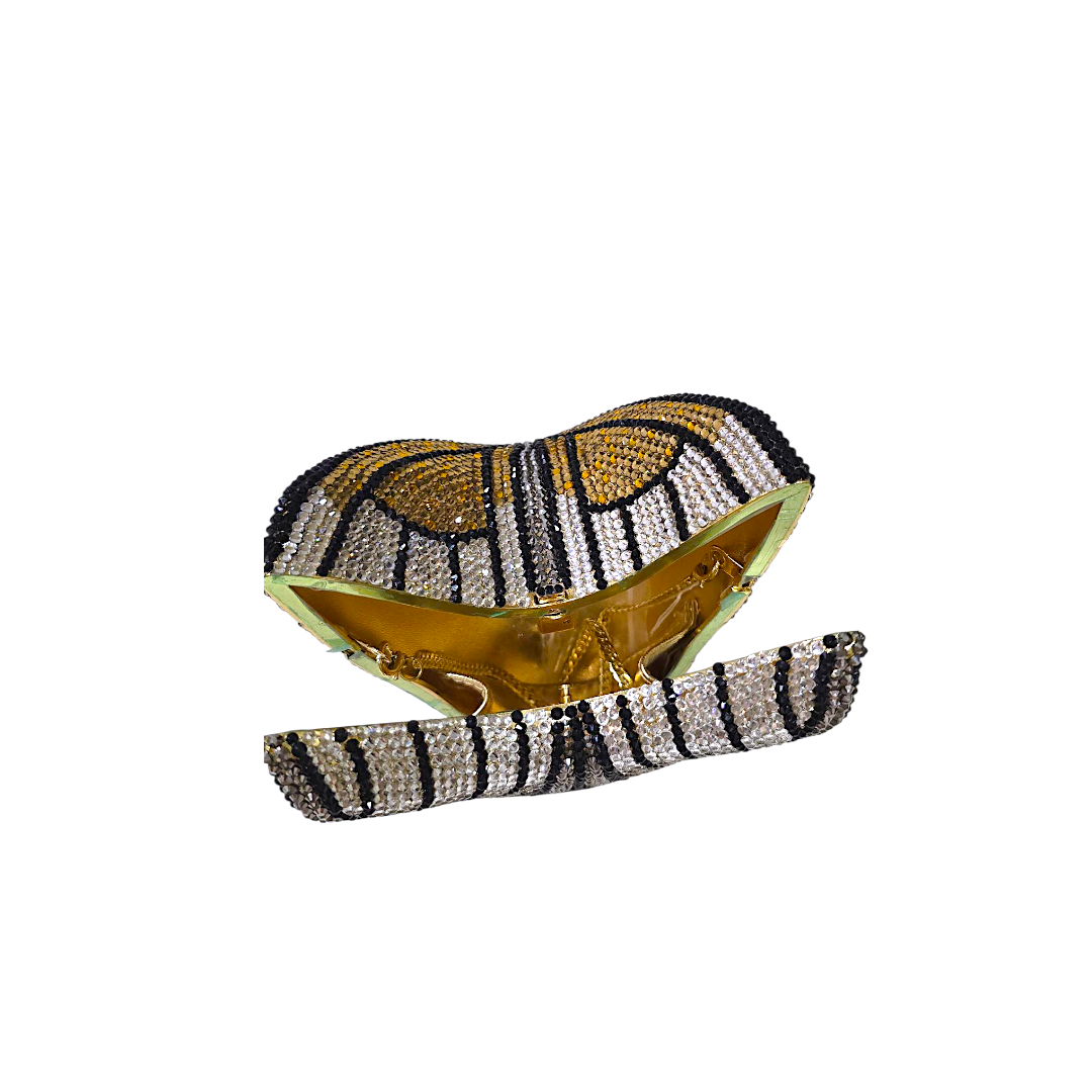 The Gilded Monarch Clutch - Fashion Vogue 