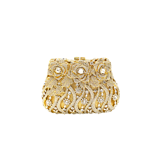 Bridal Flower Clutch -0935 - Fashion Vogue 