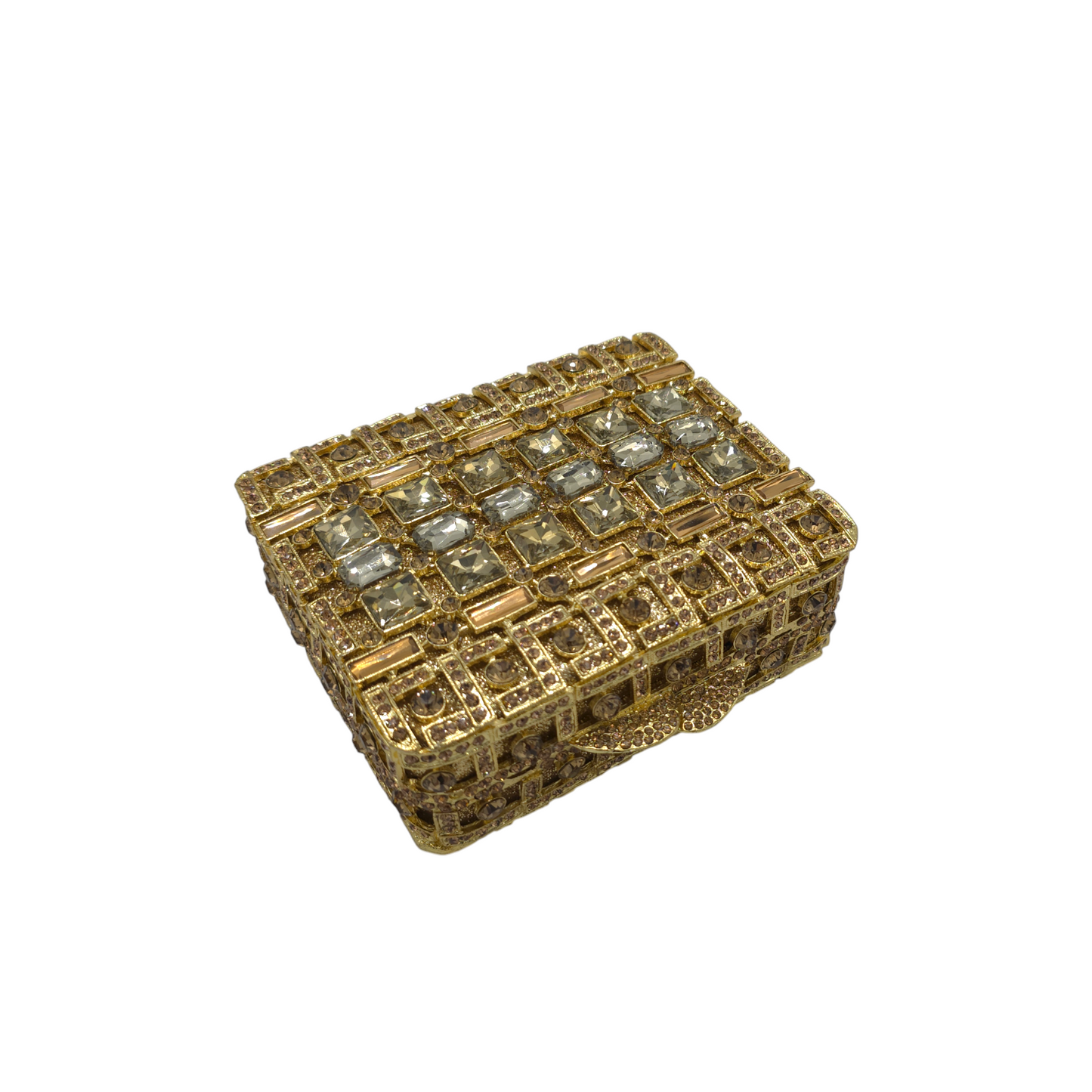 Crystal Square Clutch - Fashion Vogue 