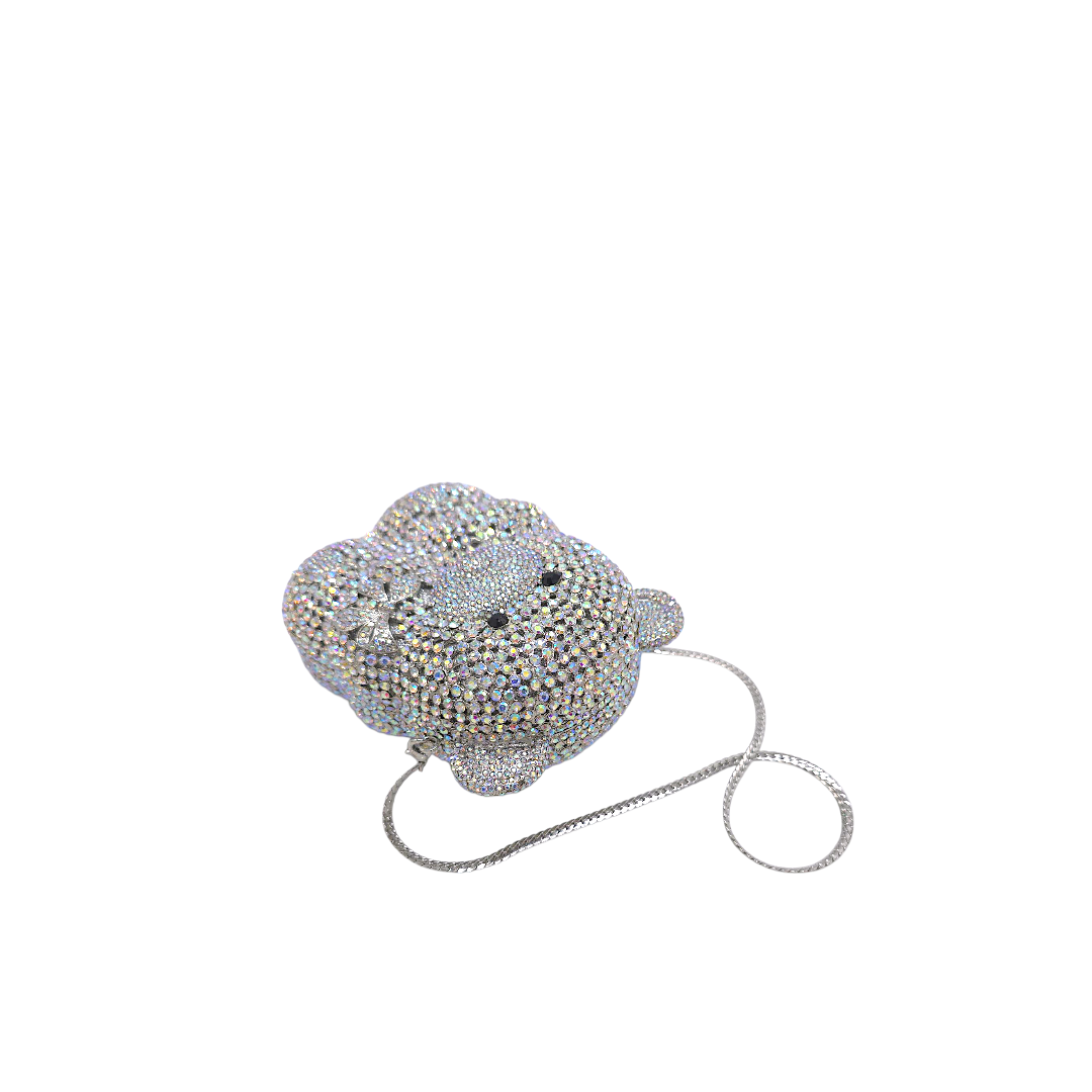 Luxury Teddy Bear Clutch - Fashion Vogue 
