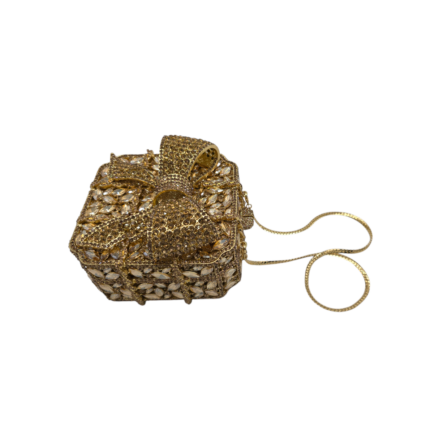 Bow Styled Box Clutch - Fashion Vogue 