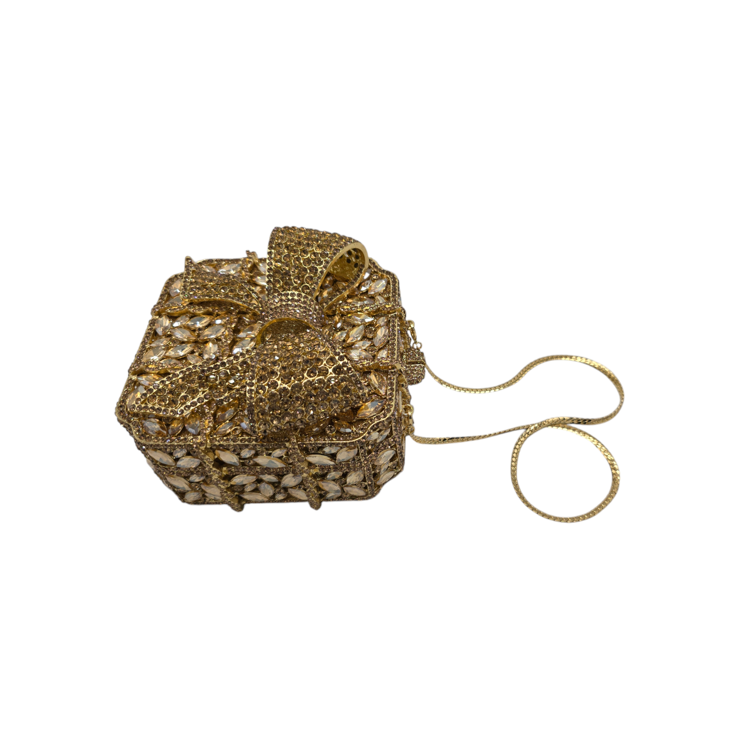 Bow Styled Box Clutch - Fashion Vogue 