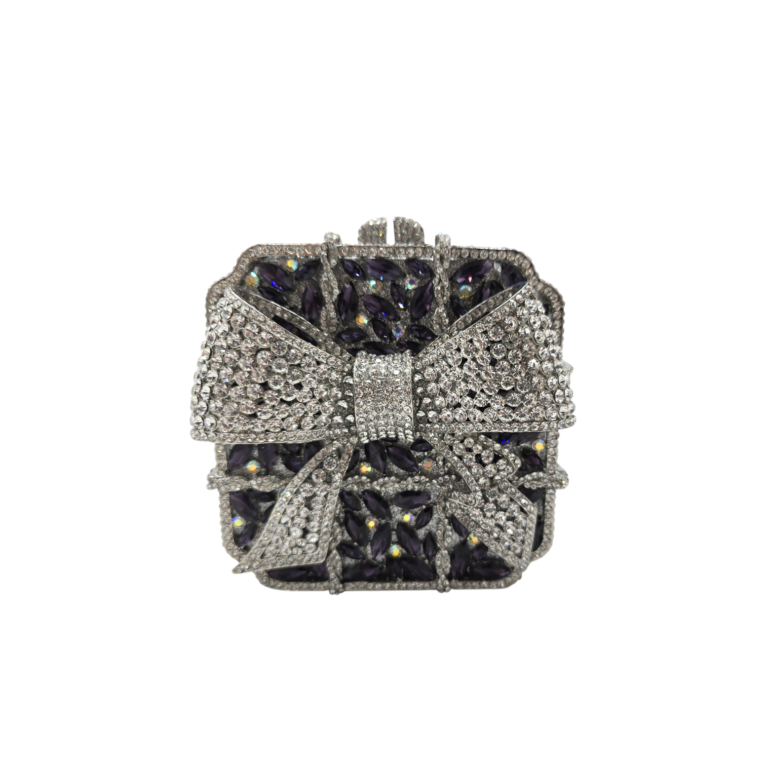 Bow Styled Box Clutch - Fashion Vogue 