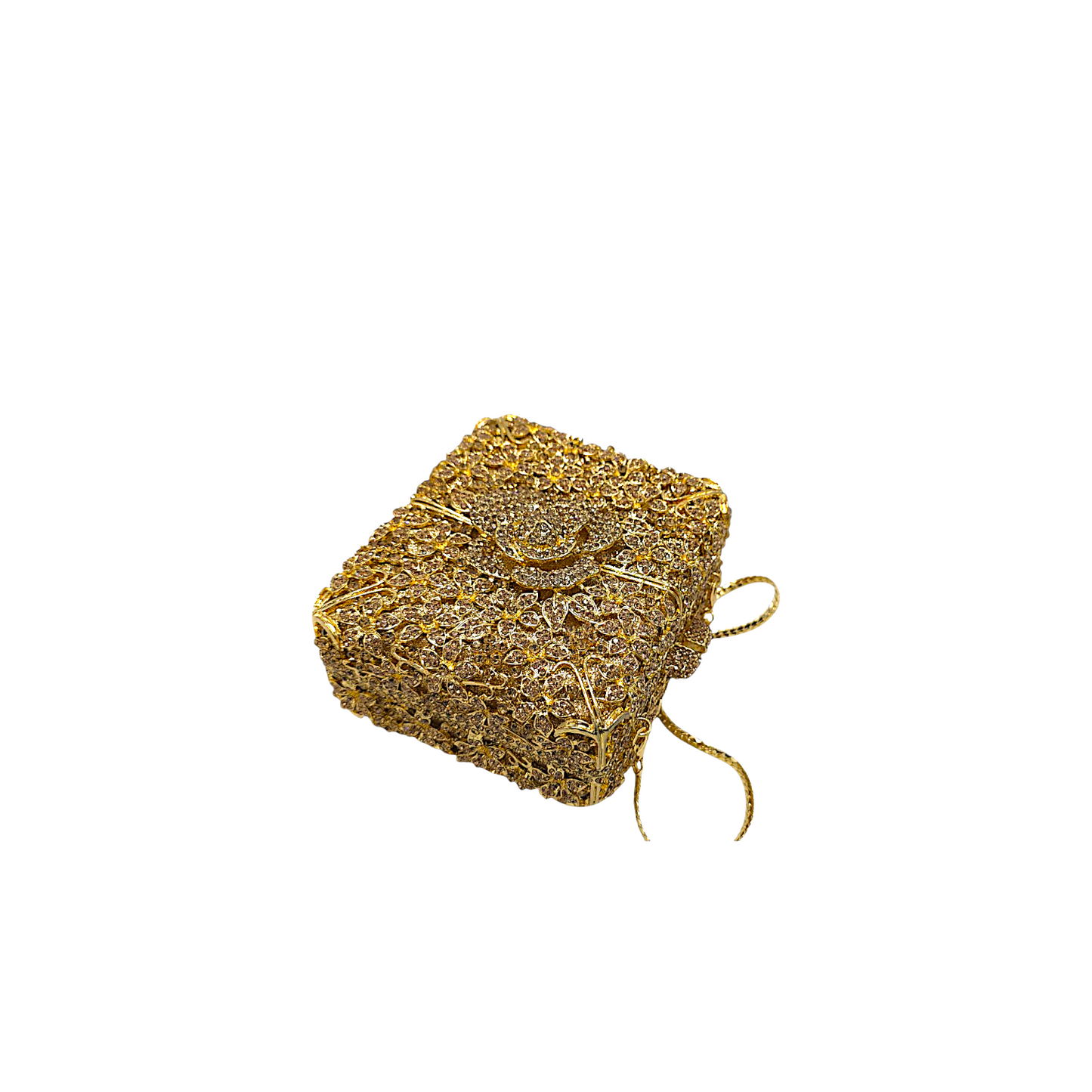Square Rose Flower Clutch -1924 - Fashion Vogue 