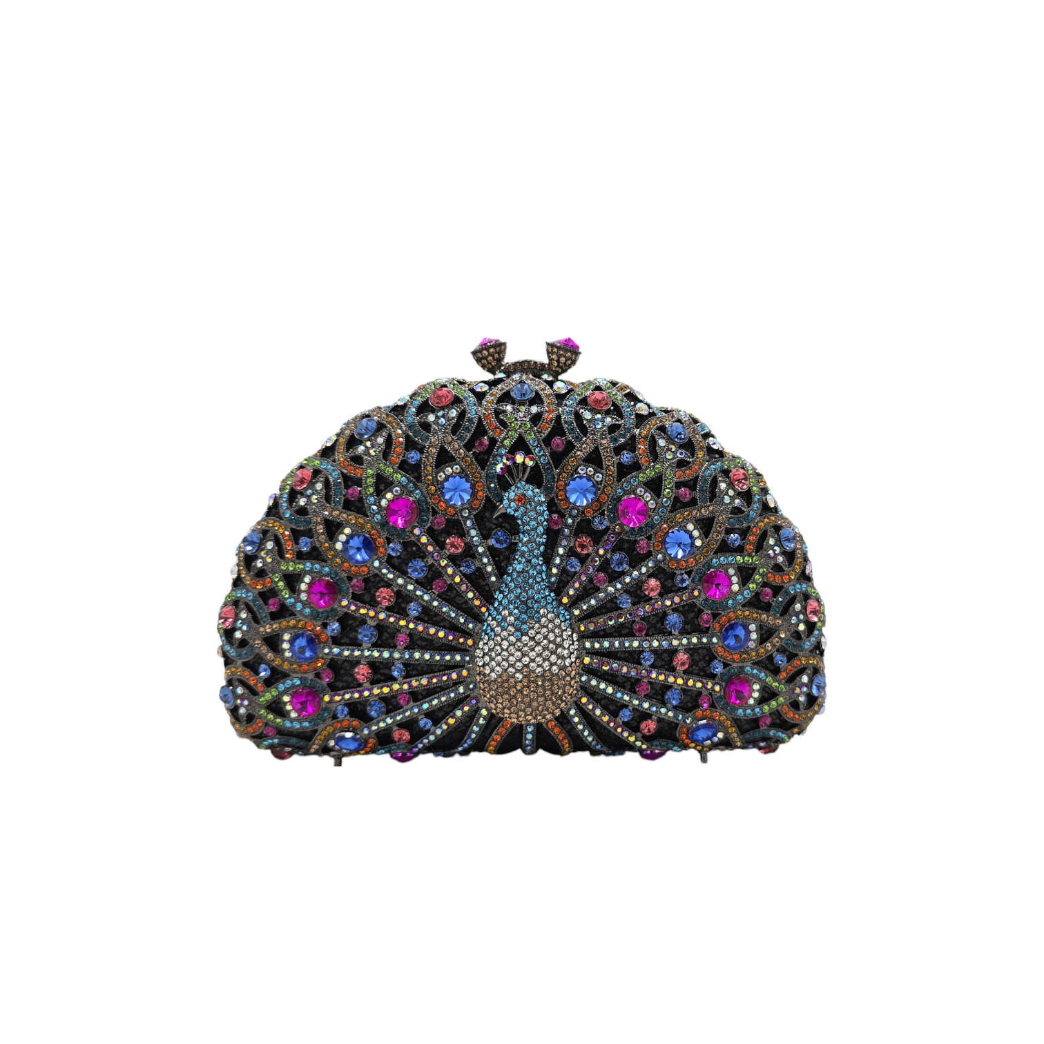 Astonishing Peacock Clutch - Fashion Vogue 
