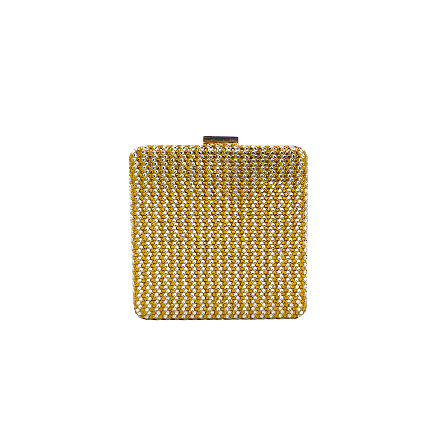 Square Mini Crystal Clutch - Fashion Vogue 