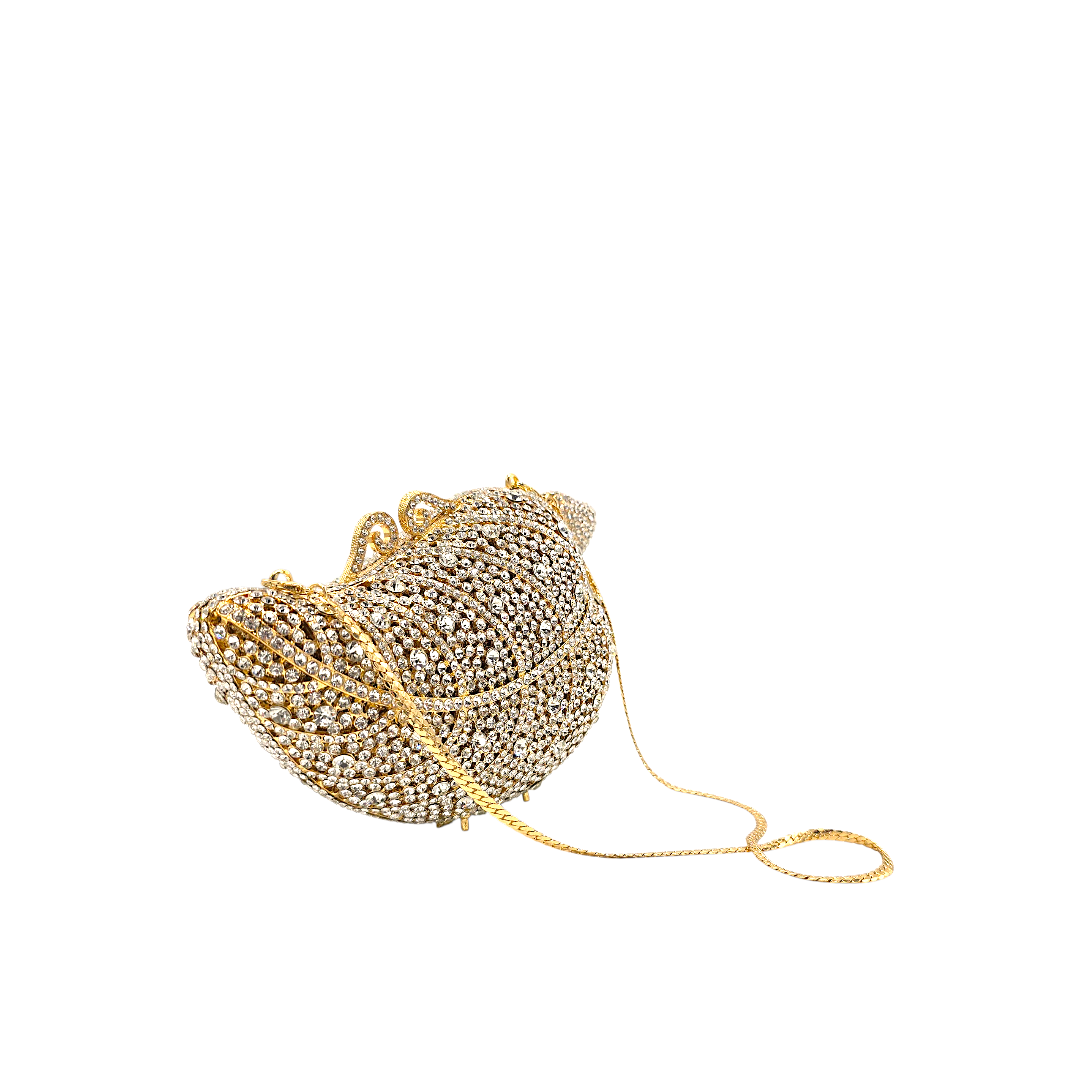 Crystal Leaf Clutch - FH06 - Fashion Vogue 