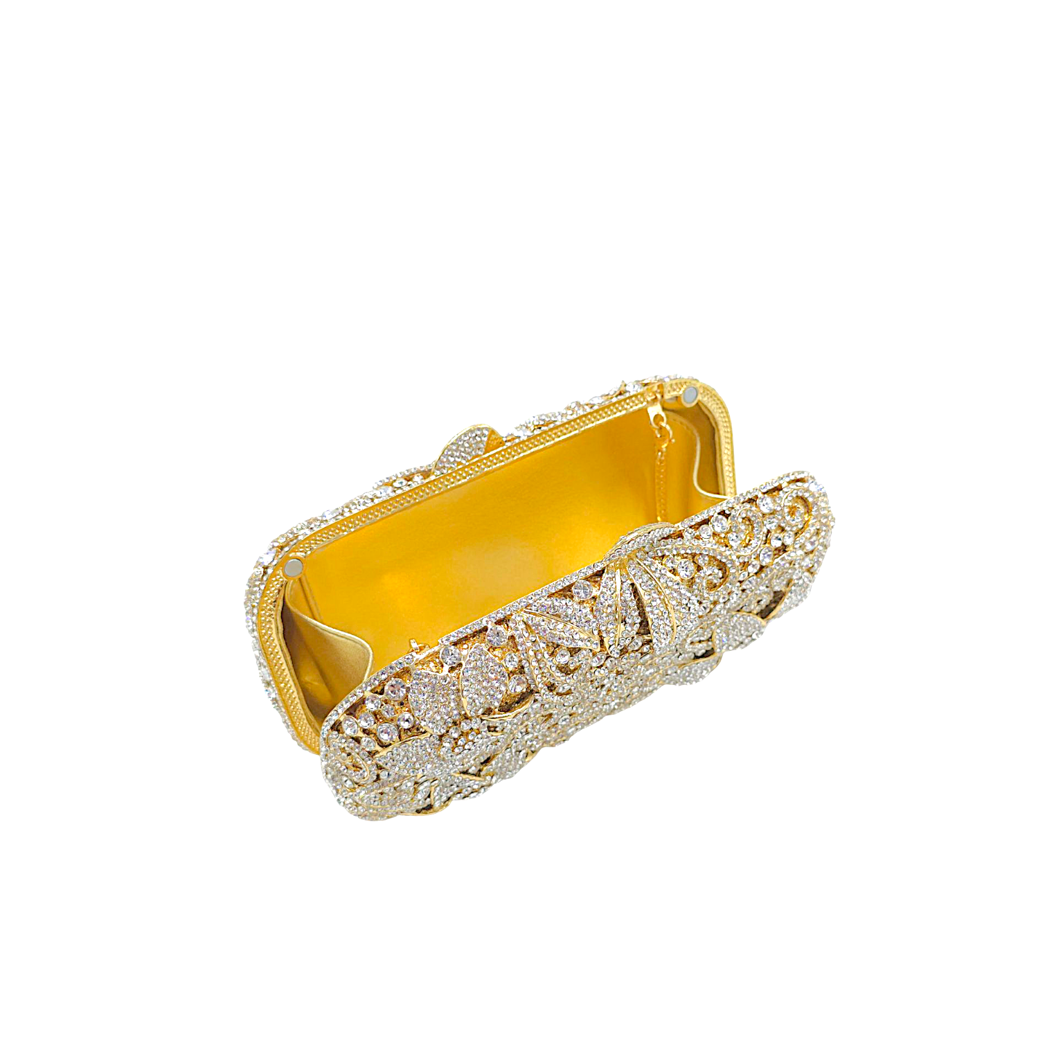 Elegant Floral Bridal Clutch - SH36 - Fashion Vogue 