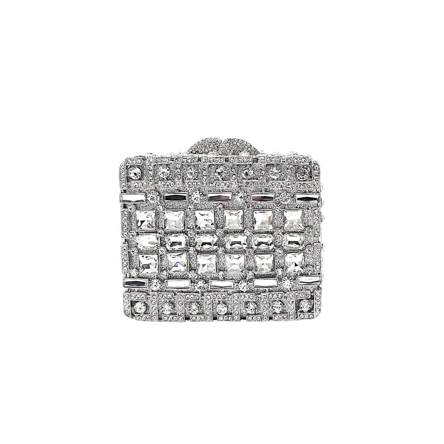Crystal Square Clutch - Fashion Vogue 