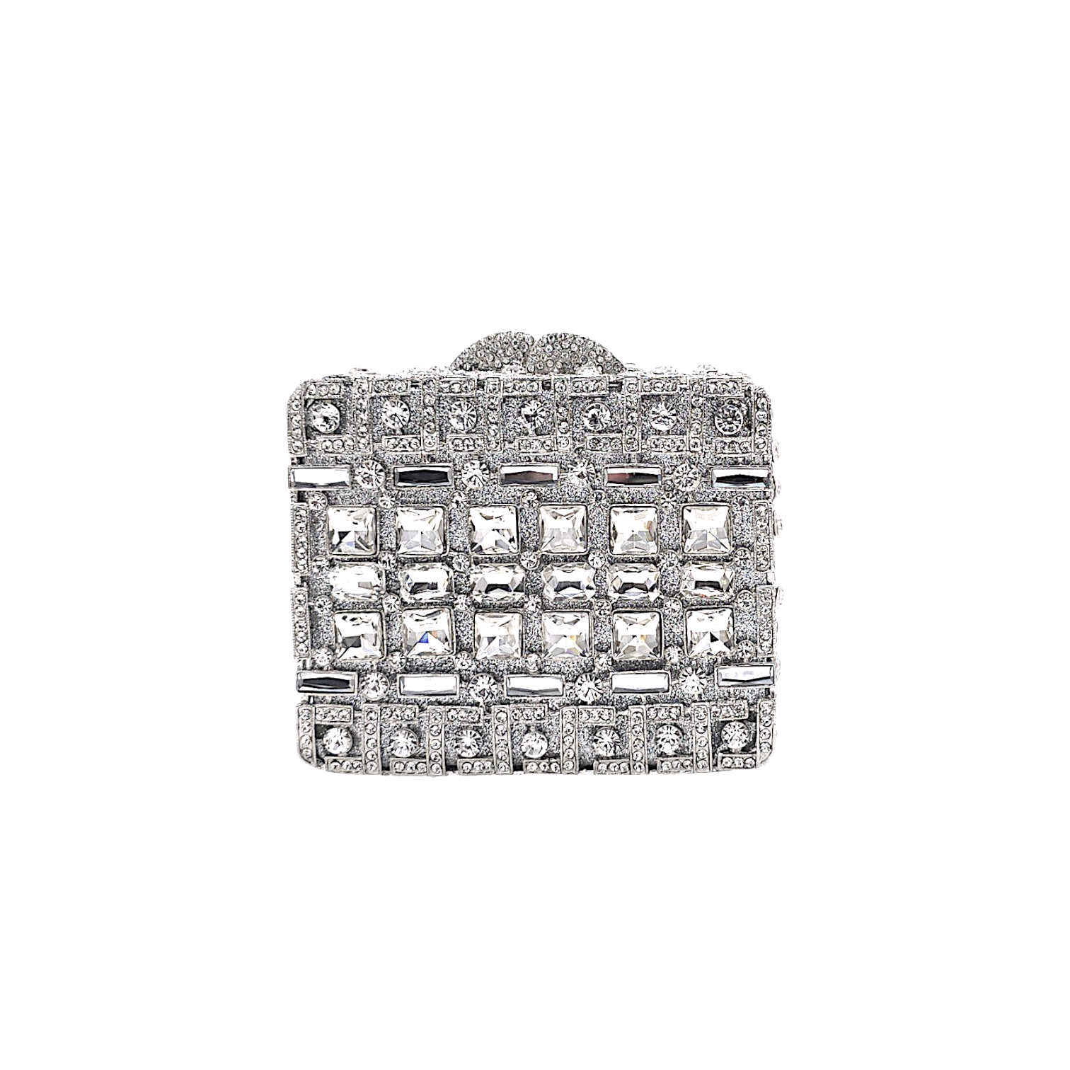 Crystal Square Clutch - Fashion Vogue 