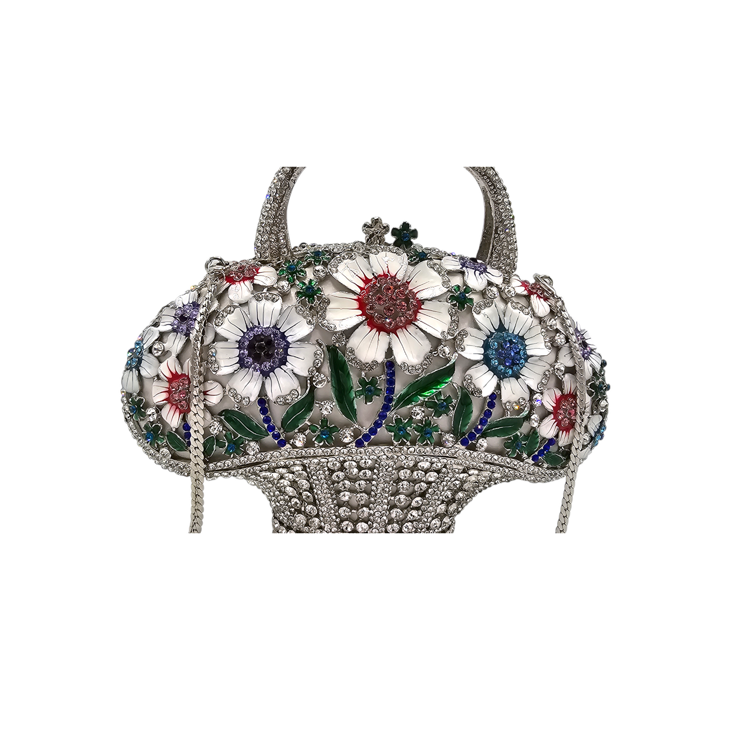 Stylish Flower Basket Clutch - Fashion Vogue 