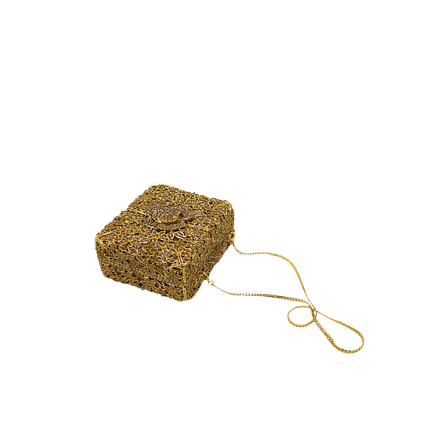 Square Rose Flower Clutch -1924 - Fashion Vogue 