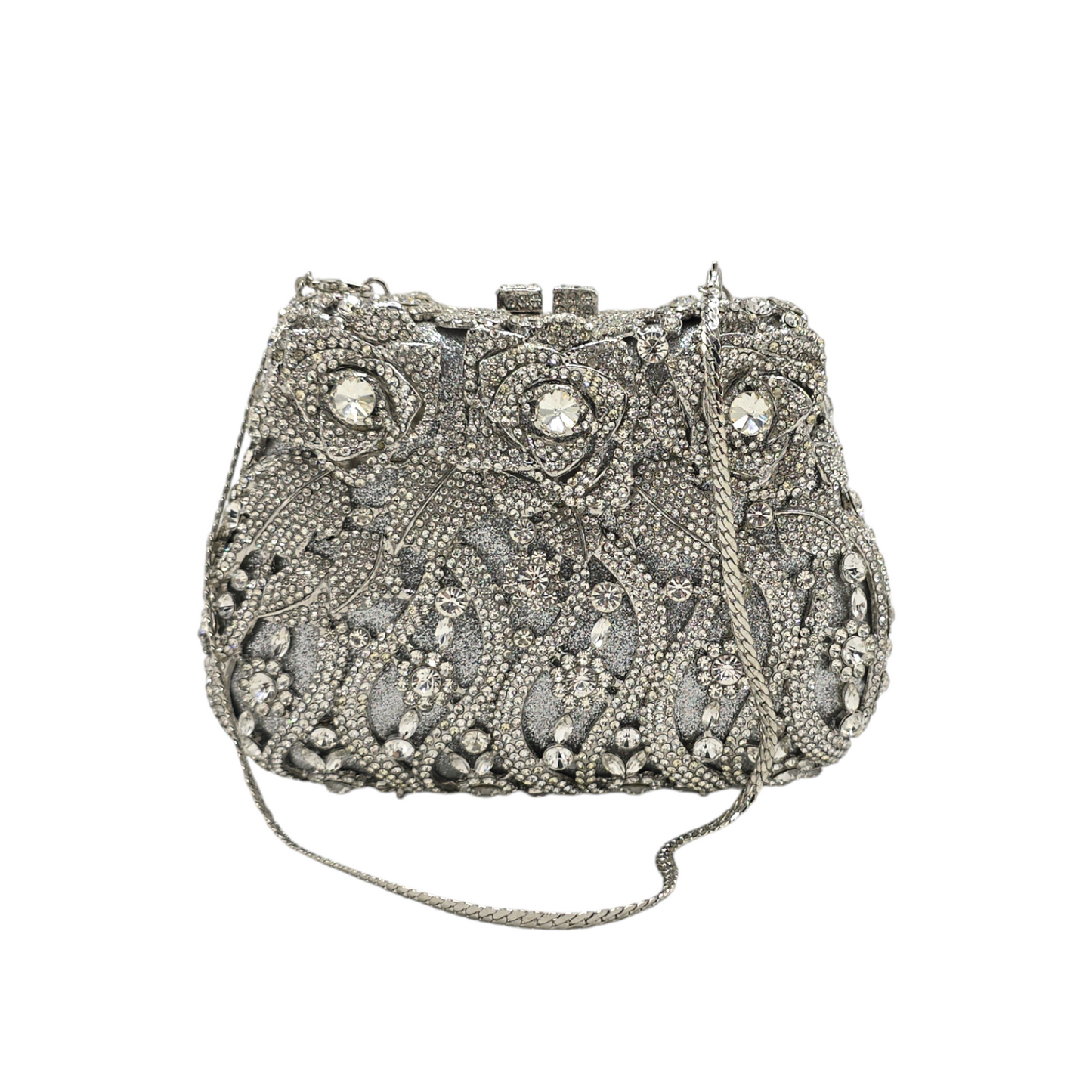 Bridal Flower Clutch - Fashion Vogue 