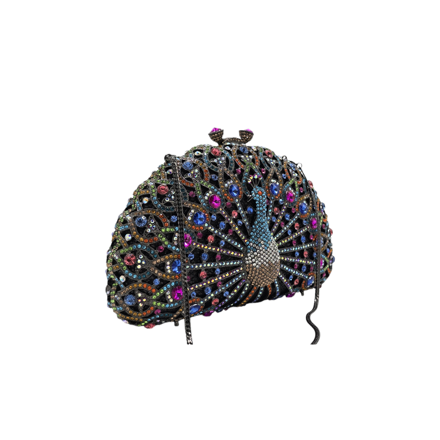 Astonishing Peacock Clutch - Fashion Vogue 